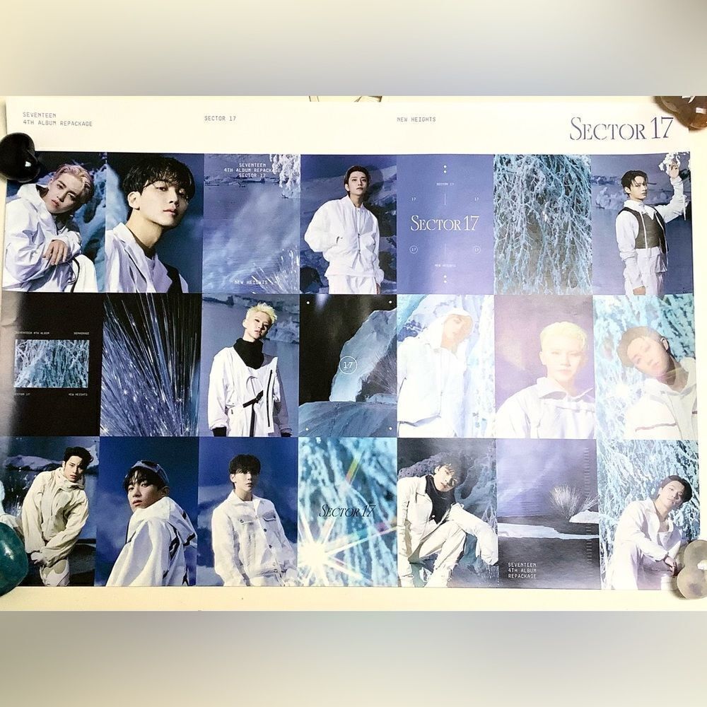 Sector 17  K-Pop Poster (Ver. A) WORLD OFFICIAL POSTER *NEW* K-POP